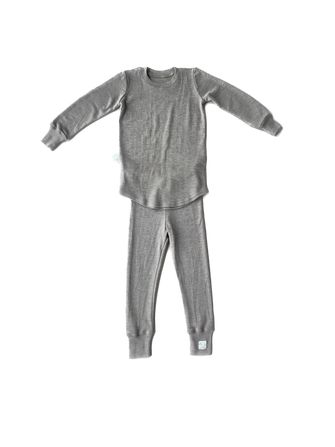 Zvýhodnený merino set/pyžamko - CELOROČNÉ - Taupe (hnedá)